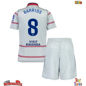 Atletico Madrid Pablo Barrios #8 Replica Third Stadium Kit for Kids 2026-27 Short Sleeve (+ pants)
